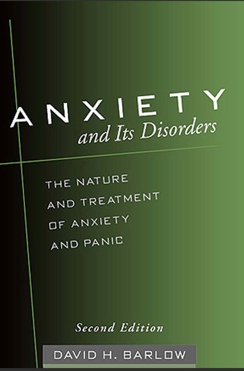 Cover ANXIETY AND ITS DISORDERS