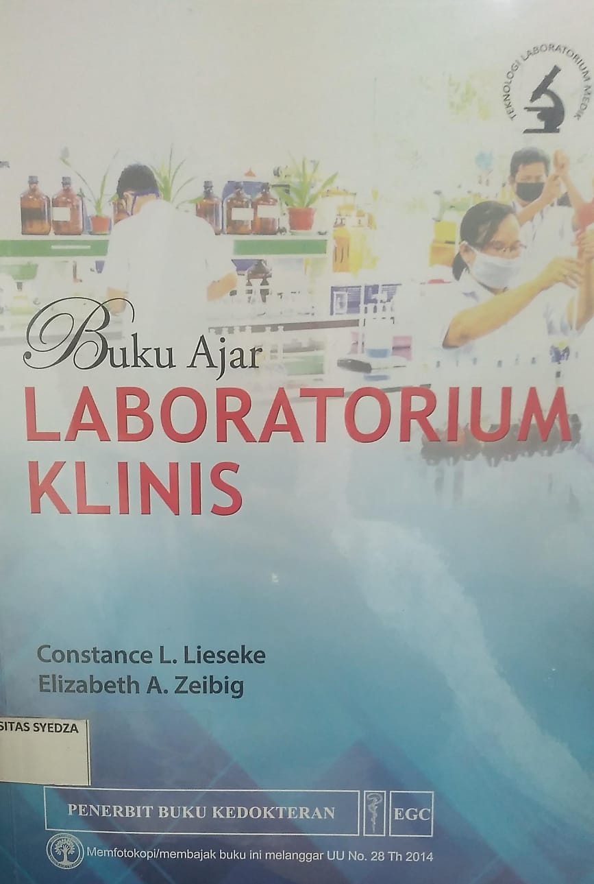 Cover Buku Ajar Laboratorium Klinis